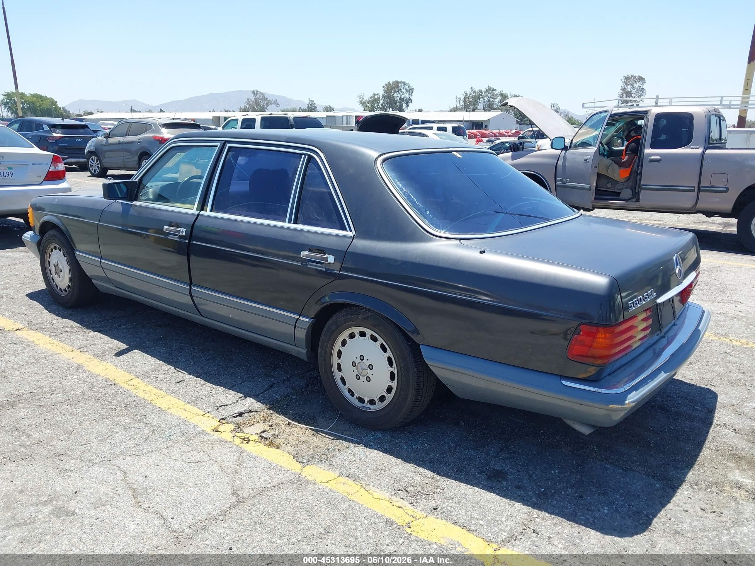 1990 Mercedes-benz 560 Sel Green vin: WDBCA39E2LA501303