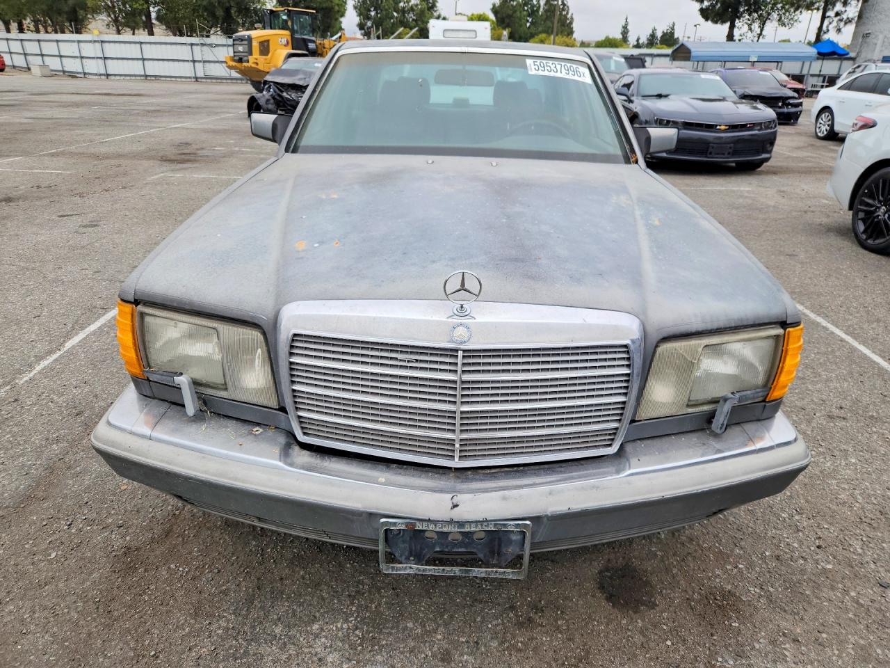 1991 Mercedes-benz 560 Sel Gray vin: WDBCA39E5MA557687