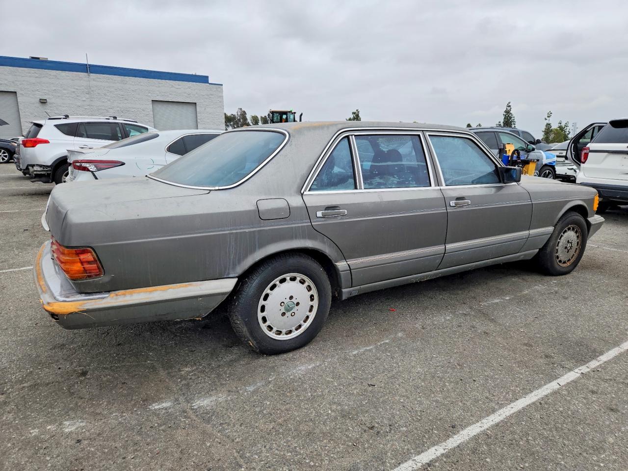 1991 Mercedes-benz 560 Sel Gray vin: WDBCA39E5MA557687