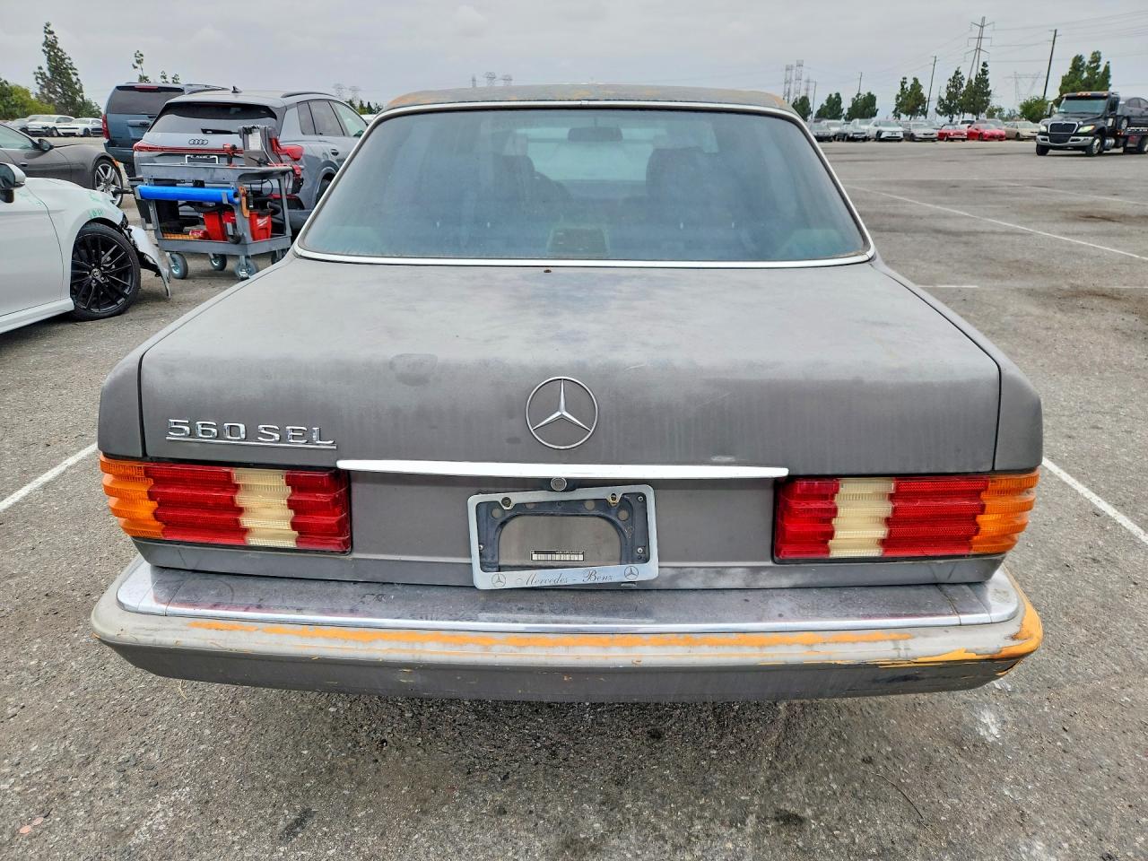 1991 Mercedes-benz 560 Sel Gray vin: WDBCA39E5MA557687