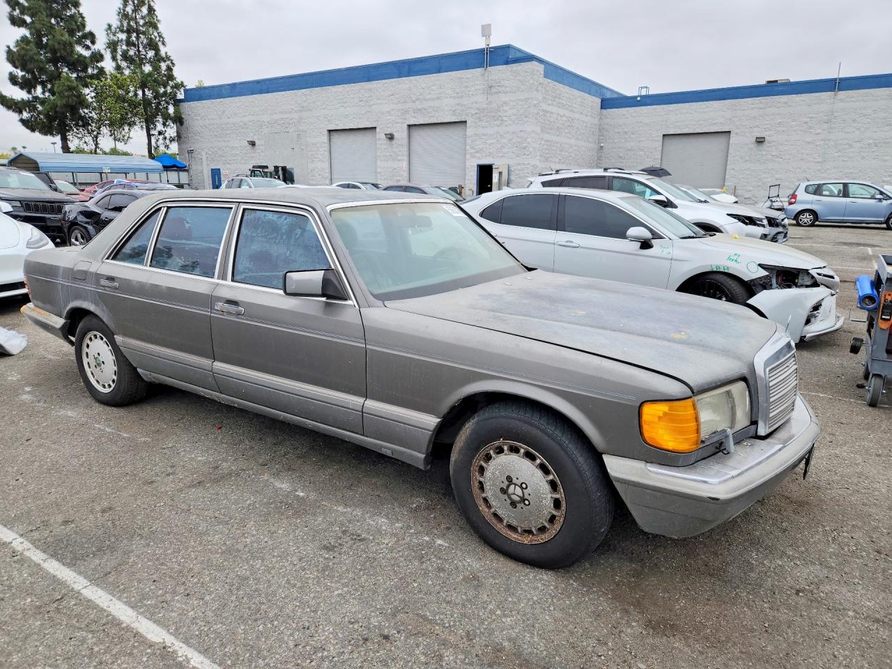 1991 Mercedes-benz 560 Sel Gray vin: WDBCA39E5MA557687