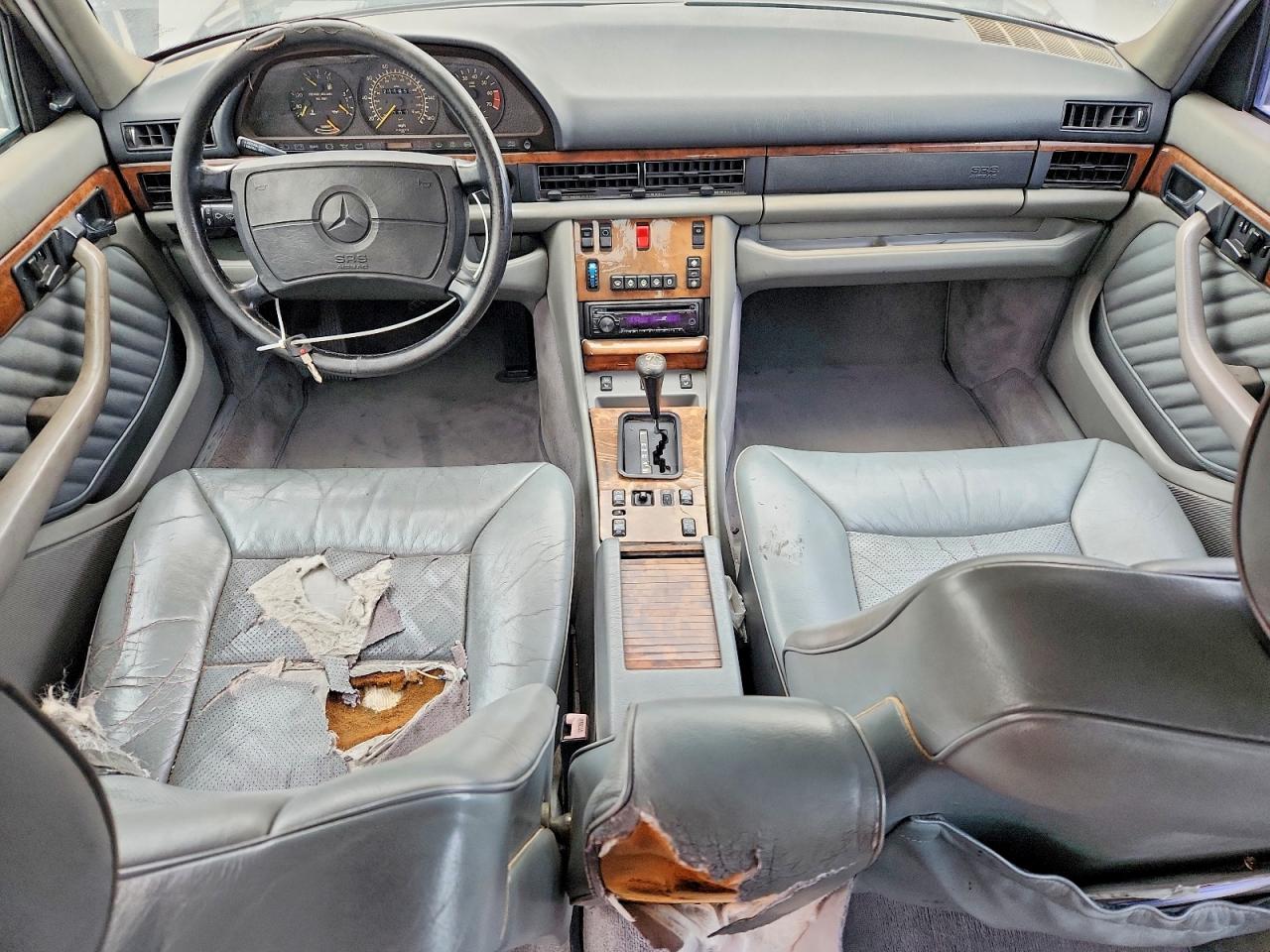 1991 Mercedes-benz 560 Sel Gray vin: WDBCA39E5MA557687