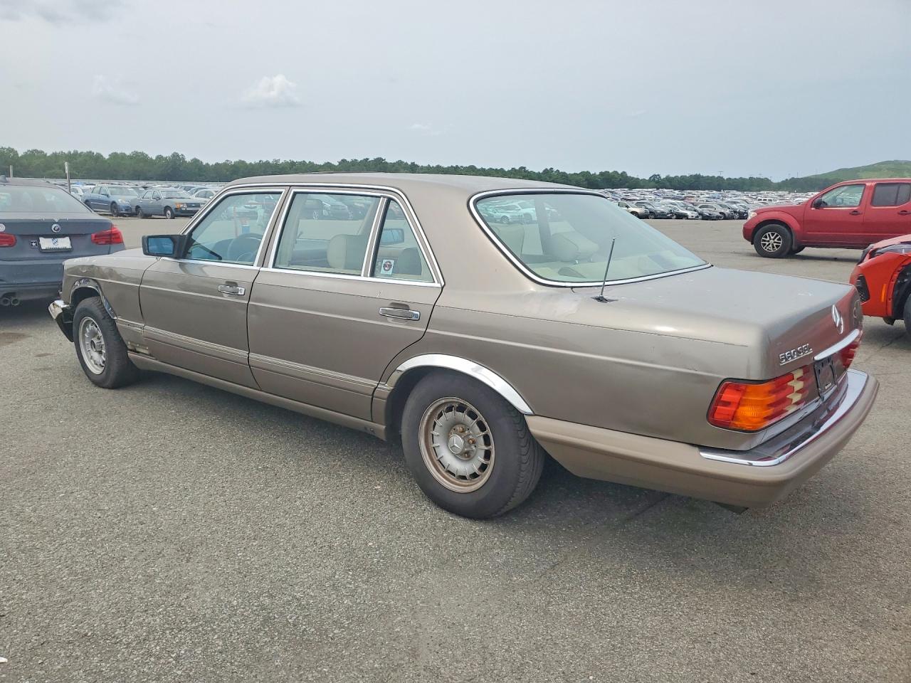 1991 Mercedes-benz 560 Sel Tan vin: WDBCA39E5MA601462