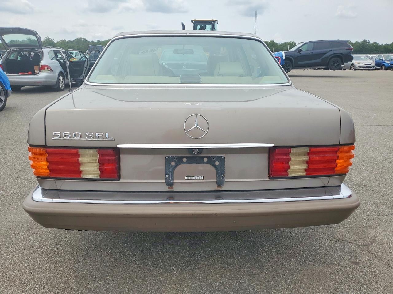 1991 Mercedes-benz 560 Sel Tan vin: WDBCA39E5MA601462