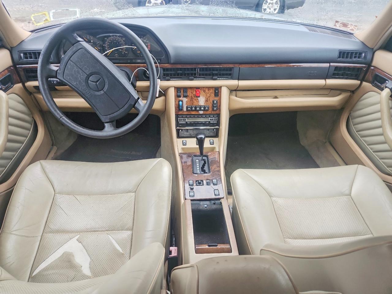1991 Mercedes-benz 560 Sel Tan vin: WDBCA39E5MA601462
