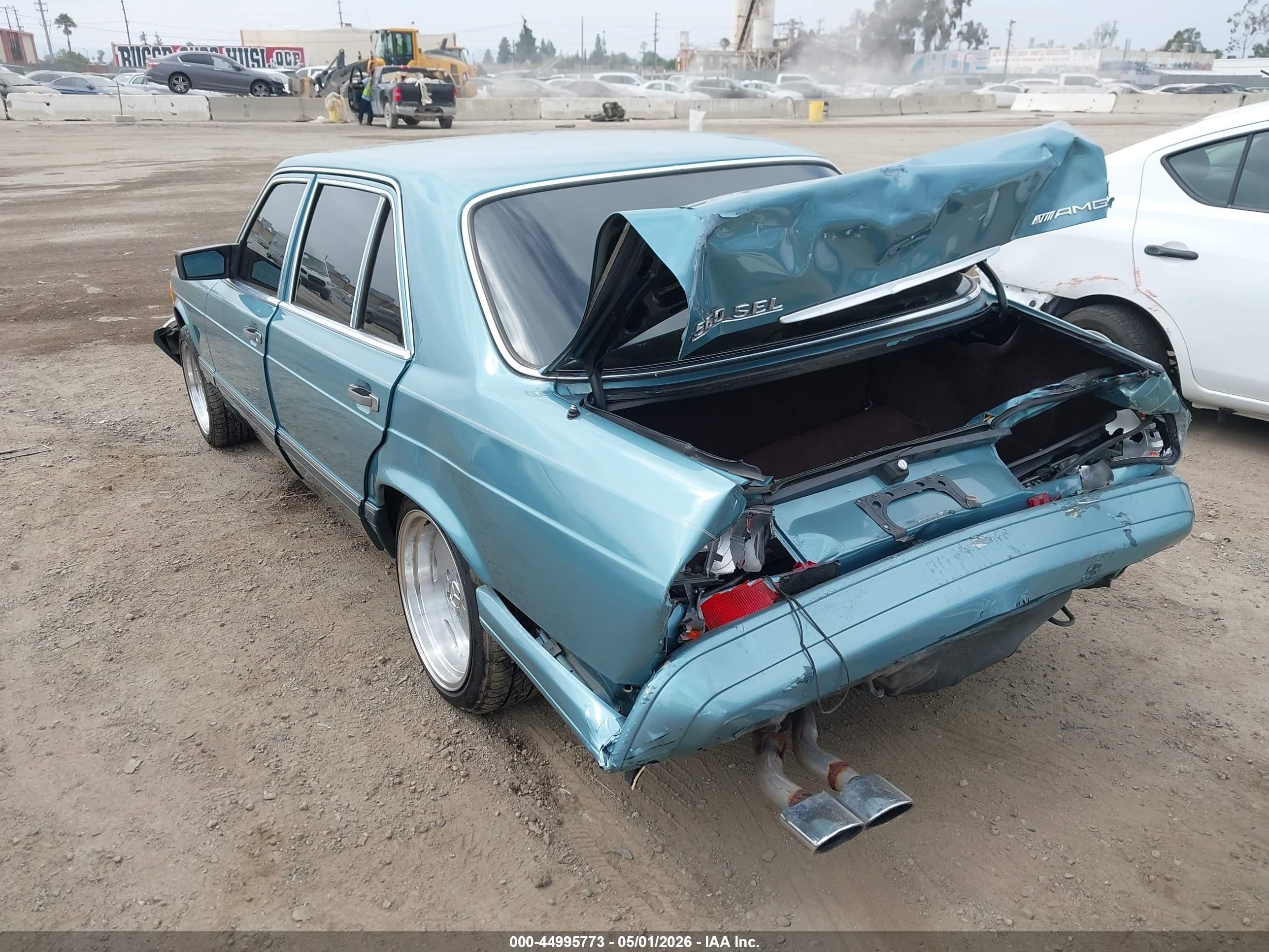 1991 Mercedes-benz 560 Sel Teal vin: WDBCA39E5MA602658