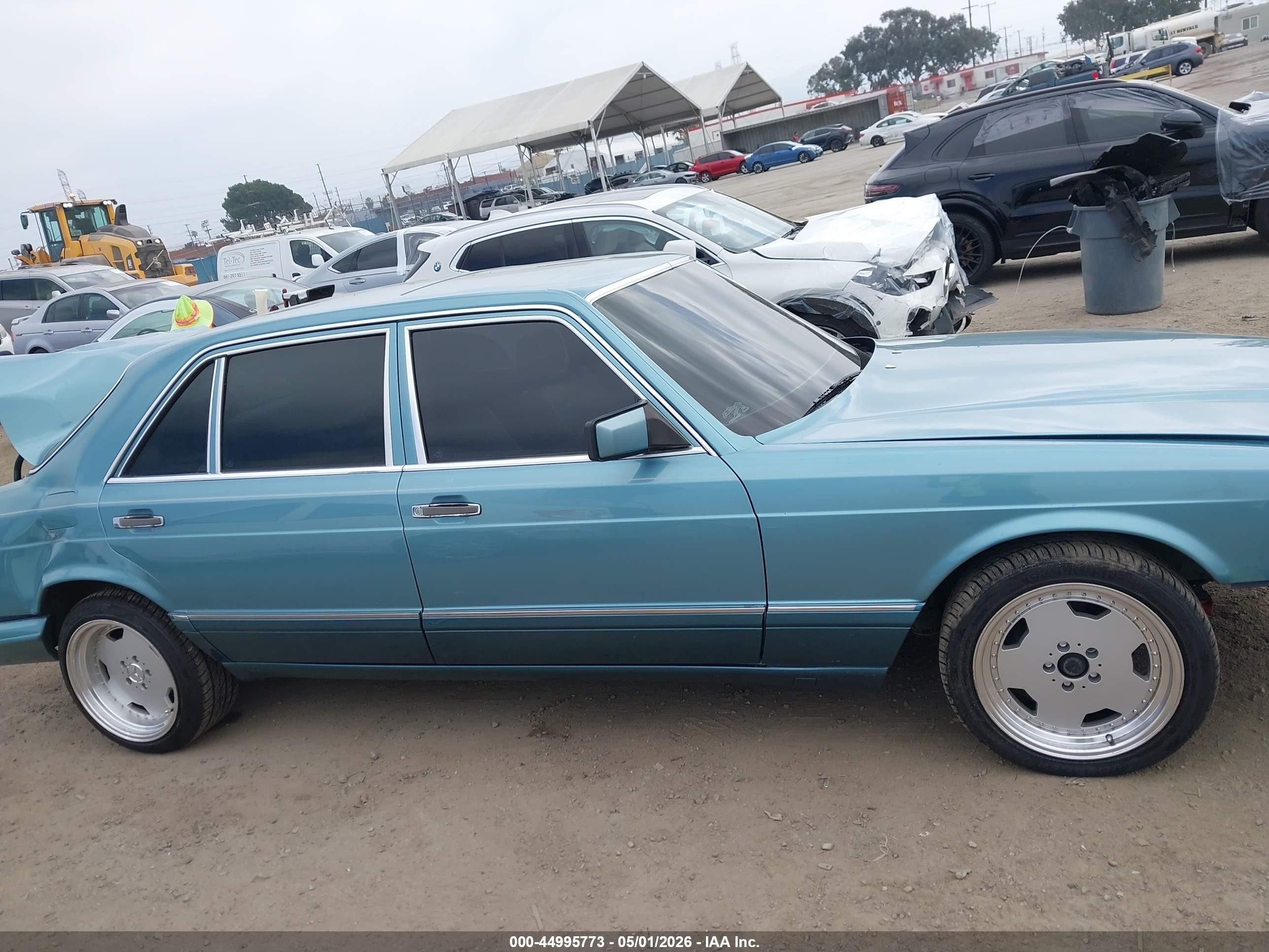 1991 Mercedes-benz 560 Sel Teal vin: WDBCA39E5MA602658