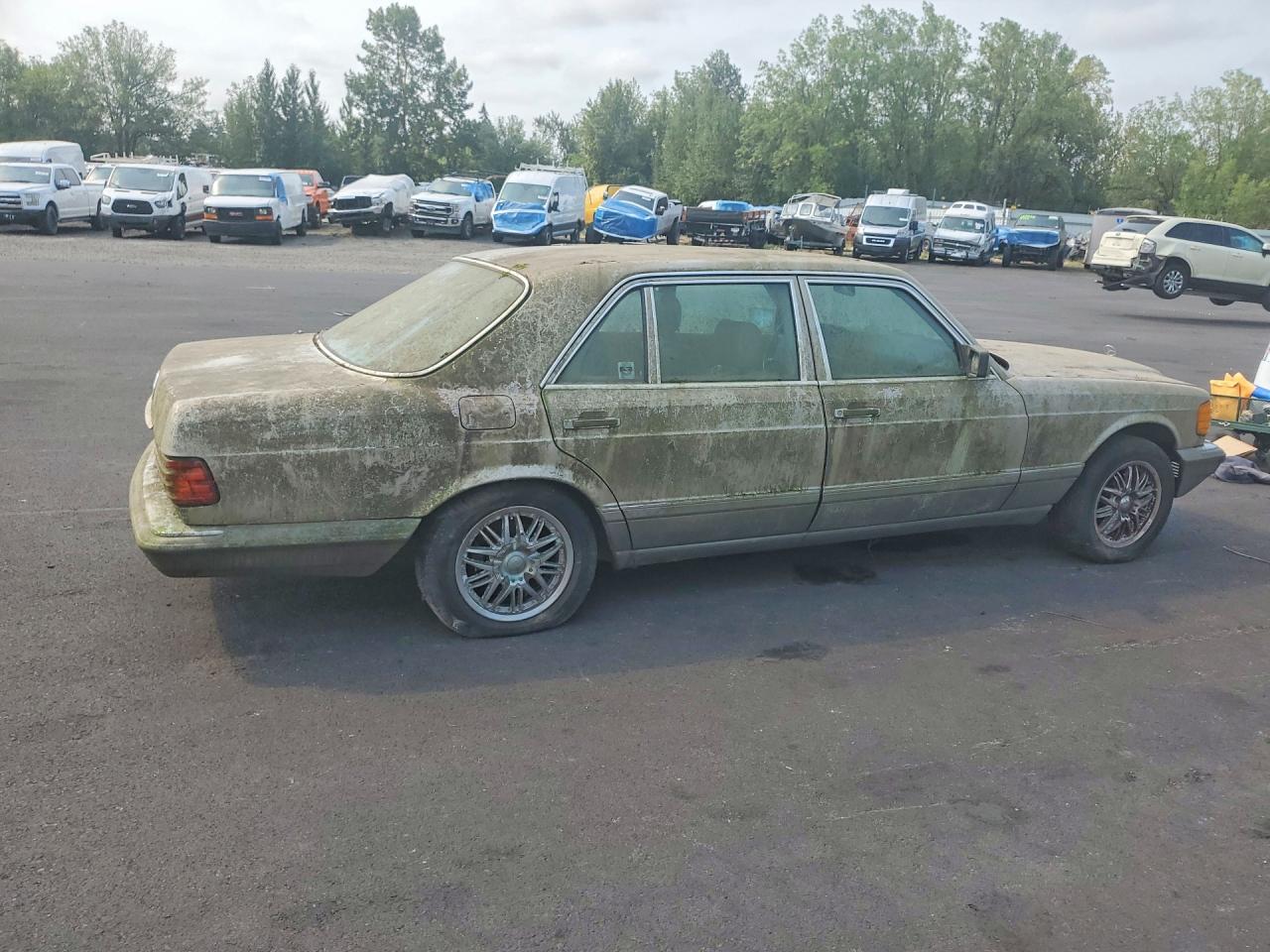 1989 Mercedes-benz 560 Sel Cream vin: WDBCA39E6KA459166