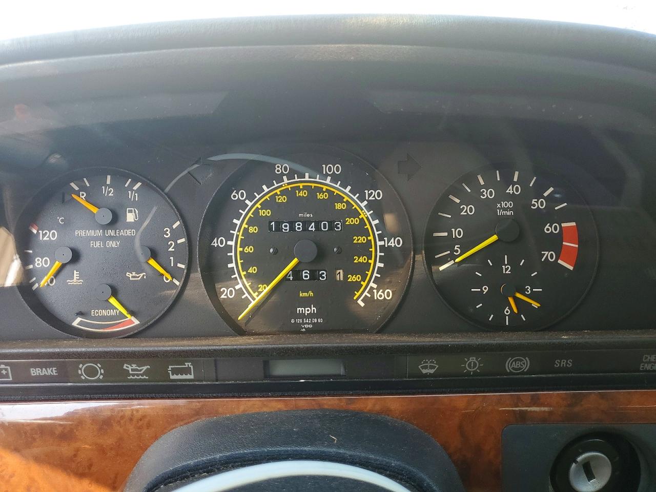 1989 Mercedes-benz 560 Sel Cream vin: WDBCA39E6KA459166