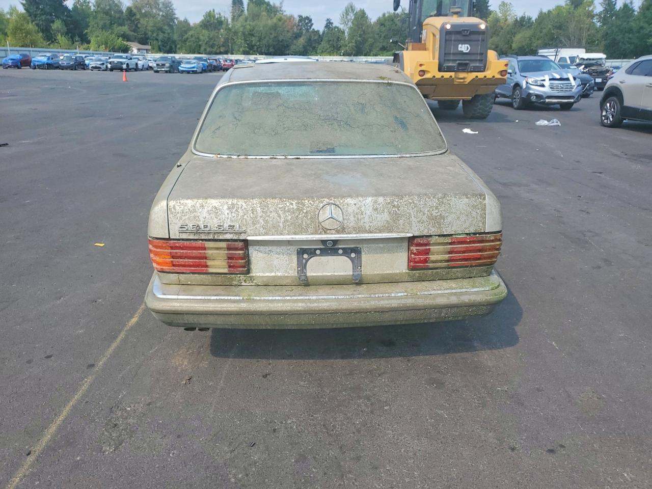 1989 Mercedes-benz 560 Sel Cream vin: WDBCA39E6KA459166