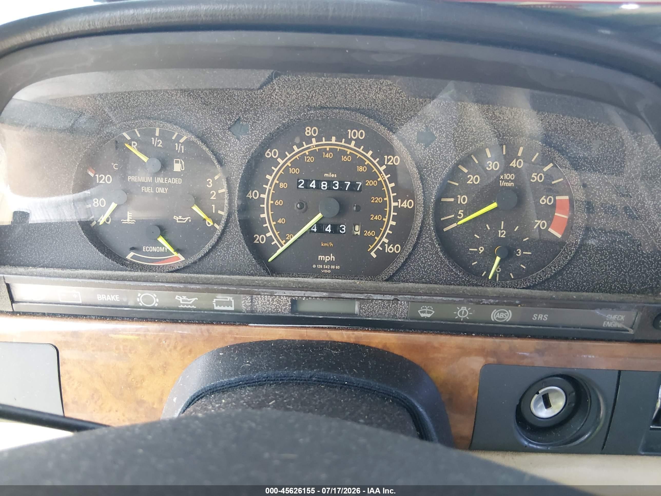 1989 Mercedes-benz 560 Sel Gold vin: WDBCA39E7KA459063