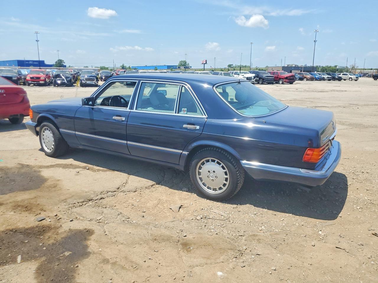 1990 Mercedes-benz 560 Sel Blue vin: WDBCA39E8LA549971