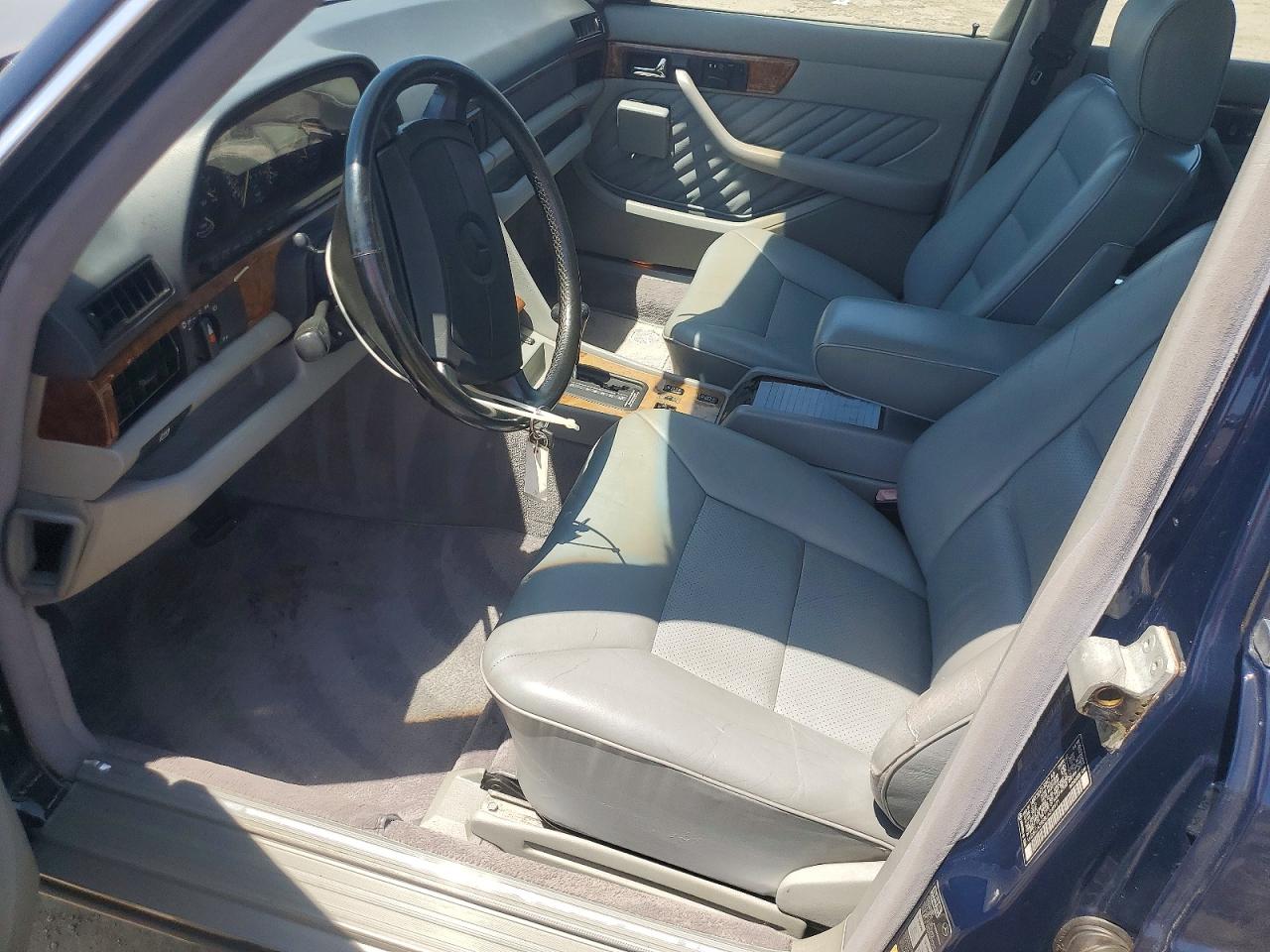 1990 Mercedes-benz 560 Sel Blue vin: WDBCA39E8LA549971