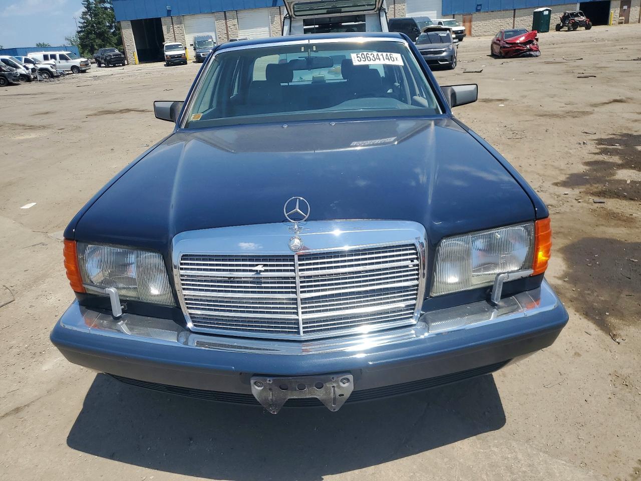 1990 Mercedes-benz 560 Sel Blue vin: WDBCA39E8LA549971