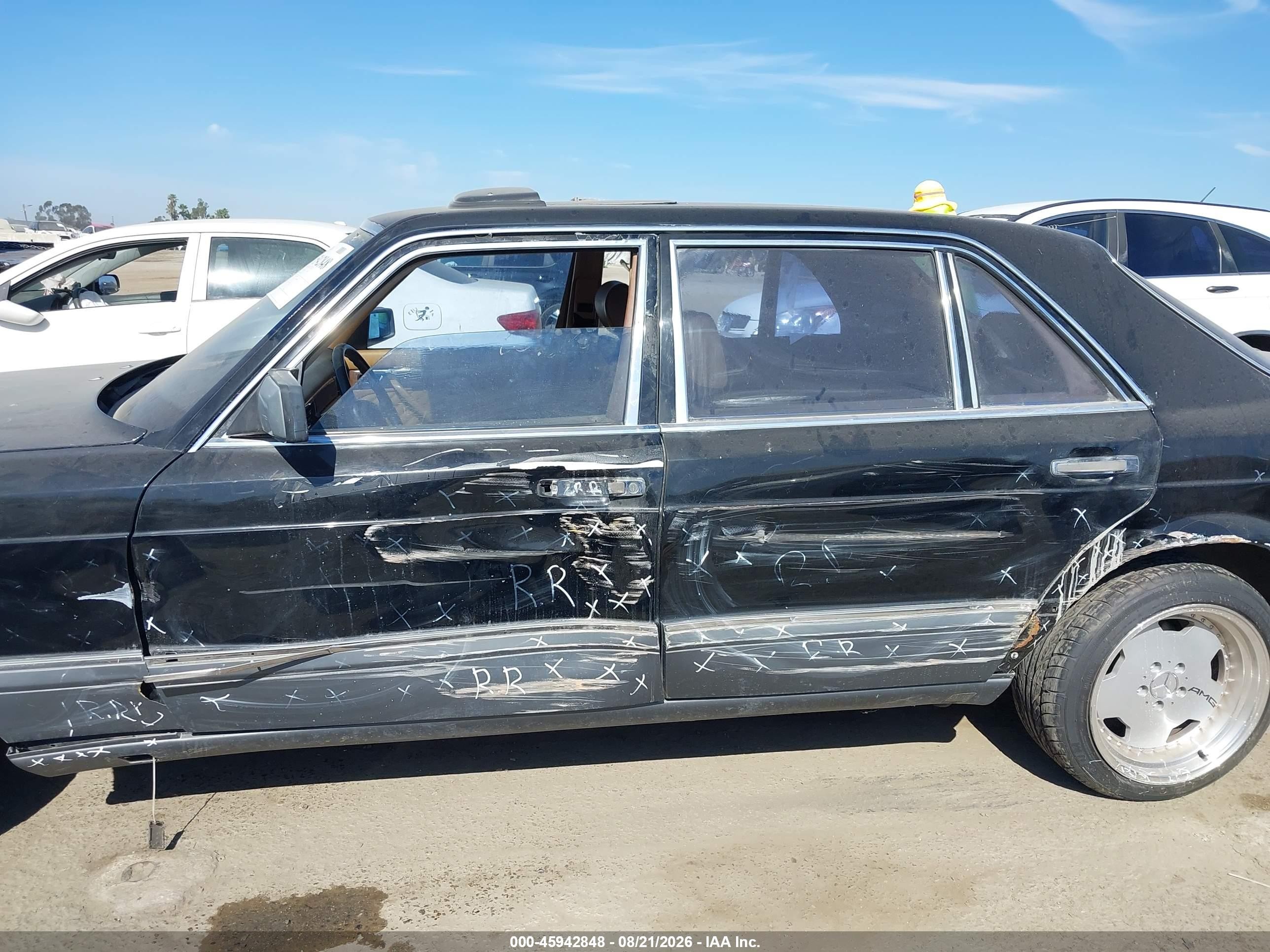 1990 Mercedes-benz 560 Sel Black vin: WDBCA39E9LA501797