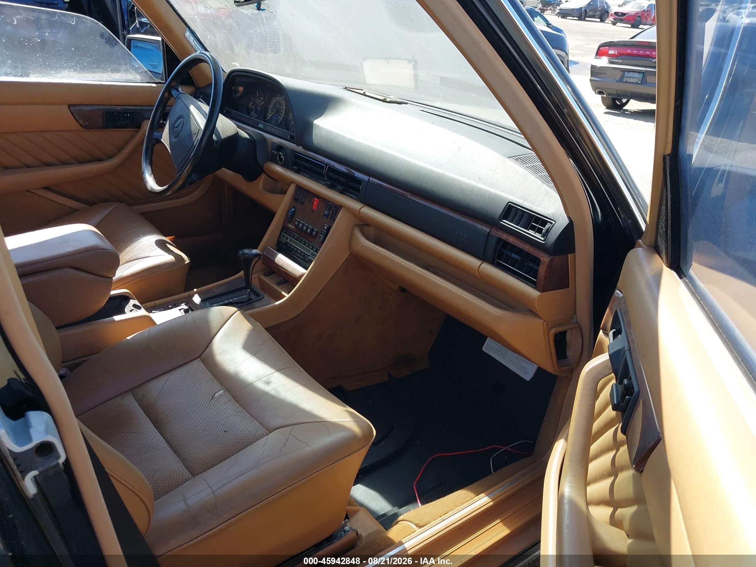1990 Mercedes-benz 560 Sel Black vin: WDBCA39E9LA501797