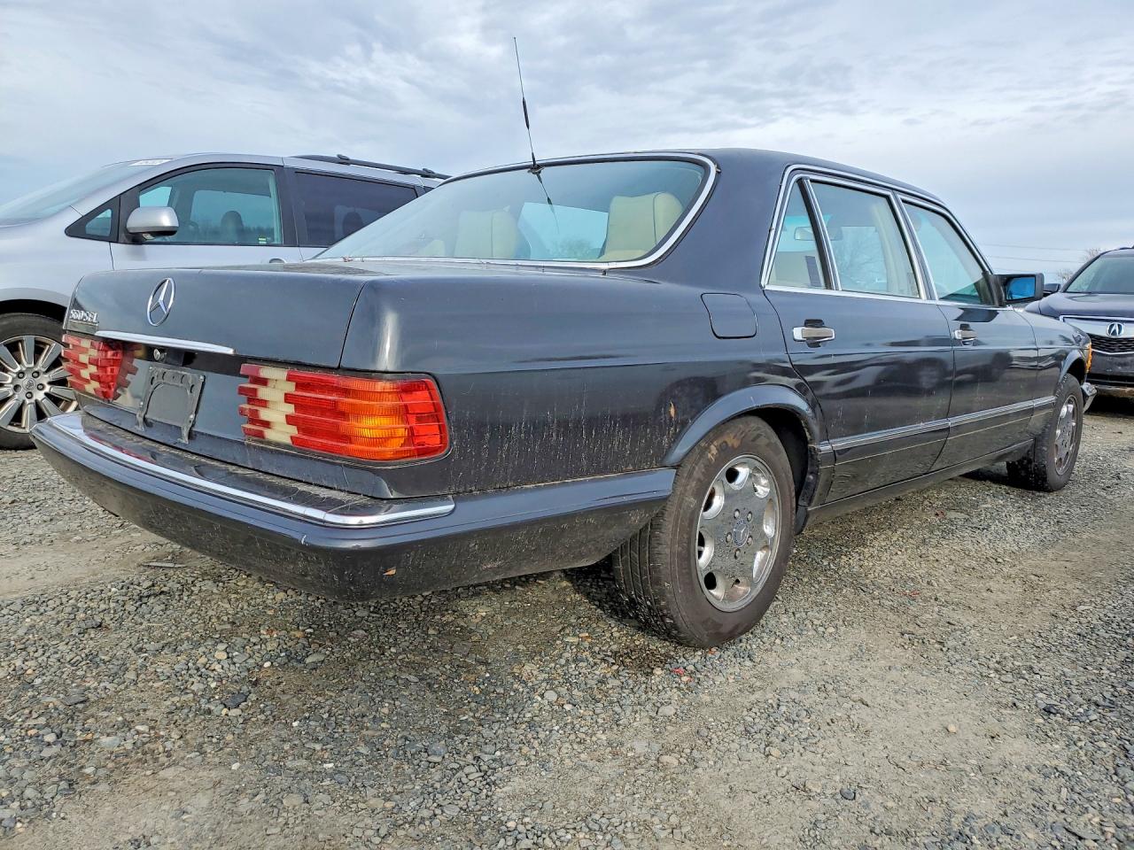 1989 Mercedes-benz 560 Sel Серый vin: WDBCA39EXKA479274