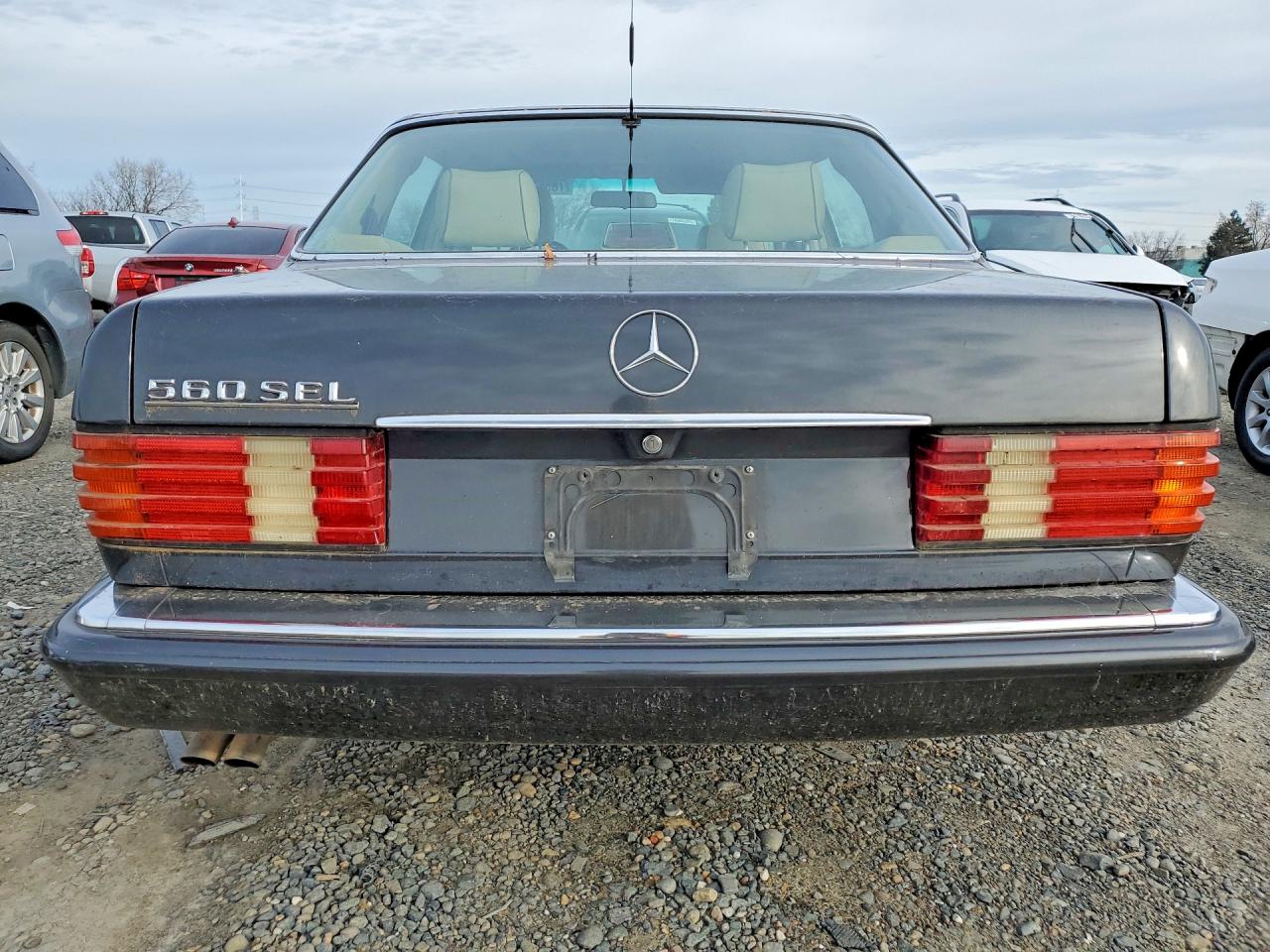 1989 Mercedes-benz 560 Sel Серый vin: WDBCA39EXKA479274