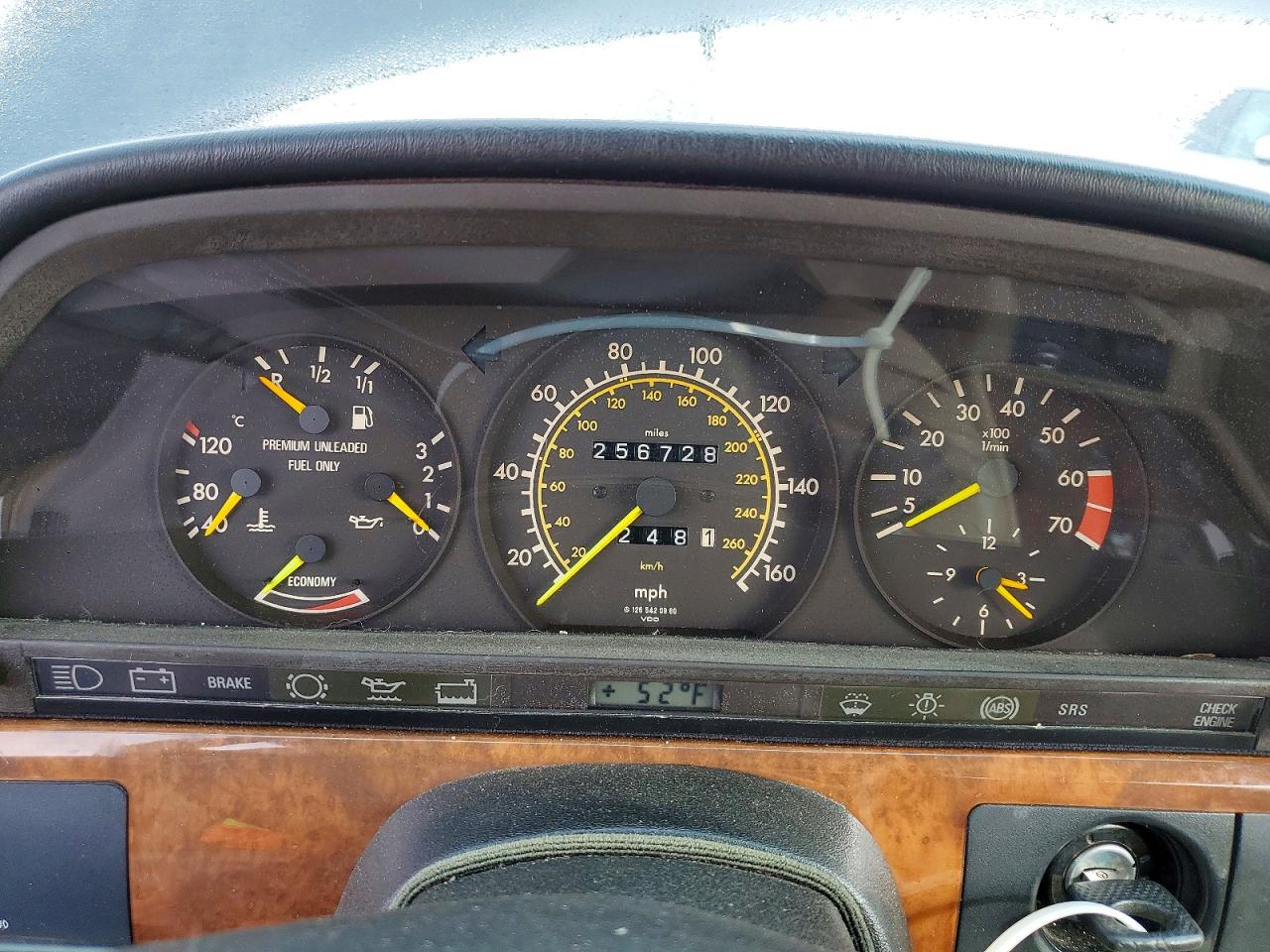1989 Mercedes-benz 560 Sel Серый vin: WDBCA39EXKA479274