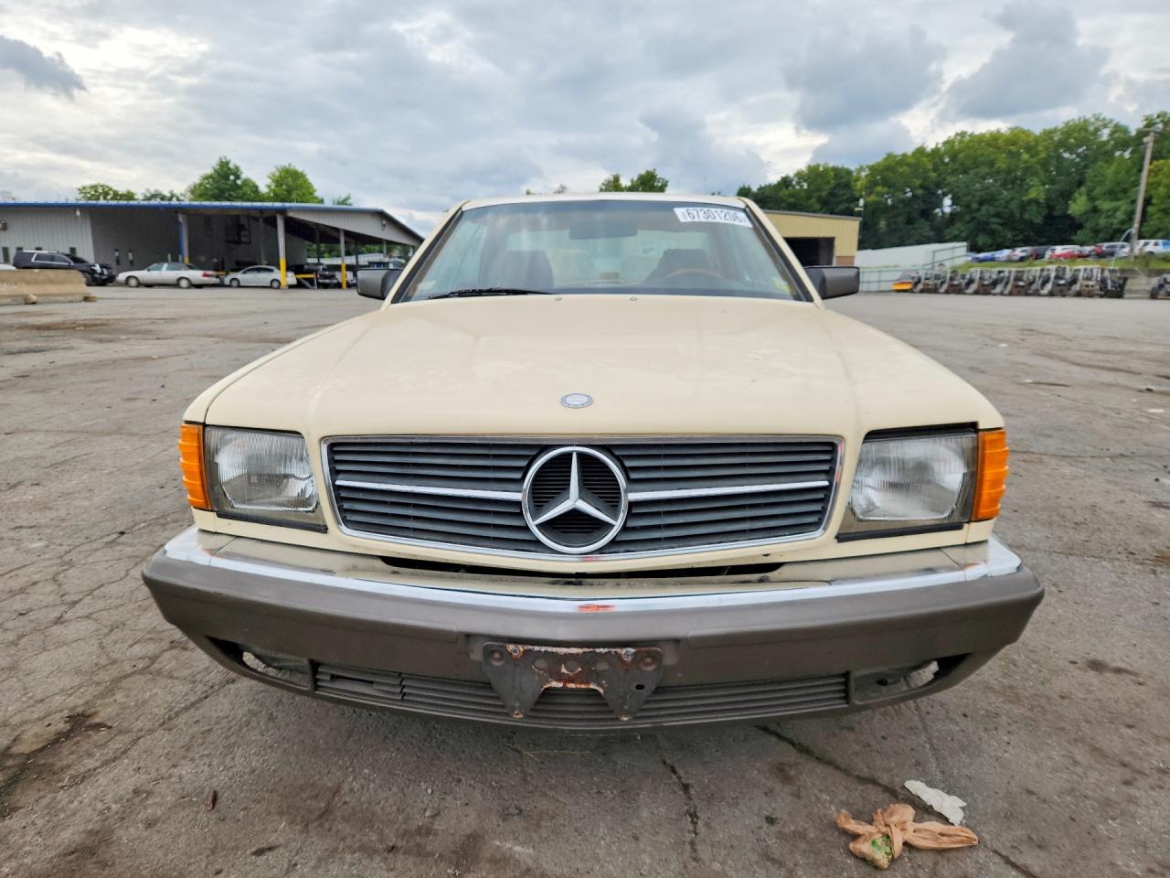 1982 Mercedes-benz 380 Sec Cream vin: WDBCA43A6CB003188