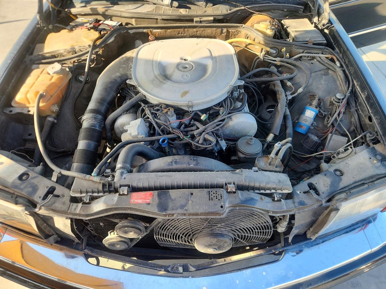 1982 Mercedes-benz 380 Sec Black vin: WDBCA43A7CB002812