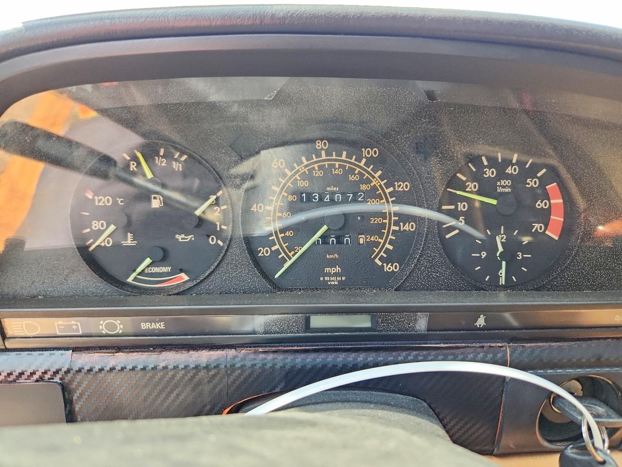1984 Mercedes-benz 500 Sec Black vin: WDBCA44A9EA041635