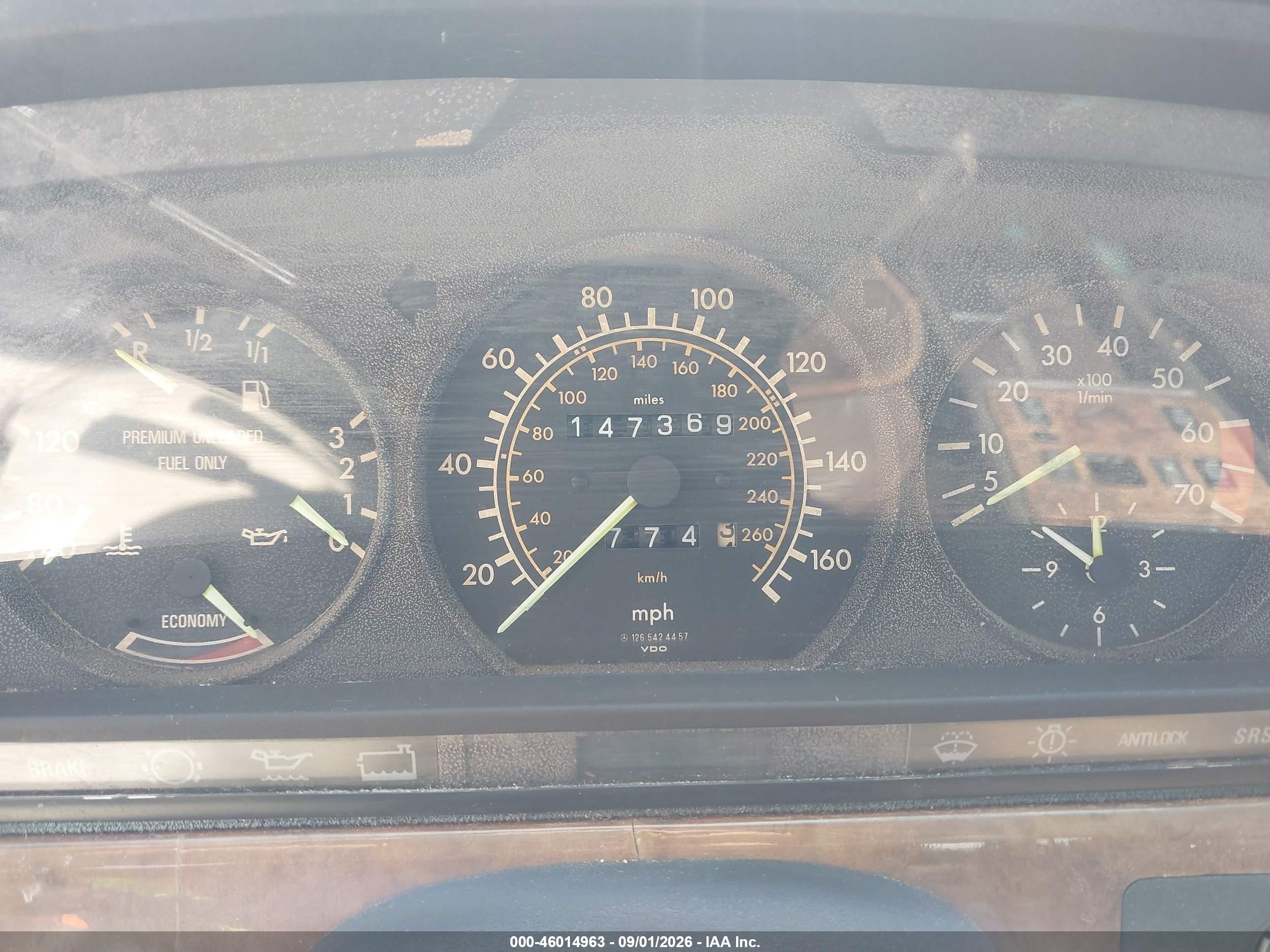 1987 Mercedes-benz 560 Sec Silver vin: WDBCA45D0HA276289