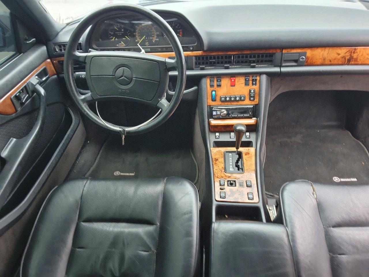 1987 Mercedes-benz 560 Sec Black vin: WDBCA45D0HA337768