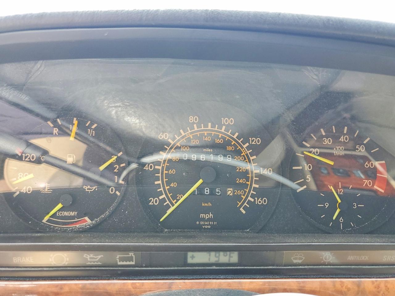 1986 Mercedes-benz 560 Sec Charcoal vin: WDBCA45D3GA224489
