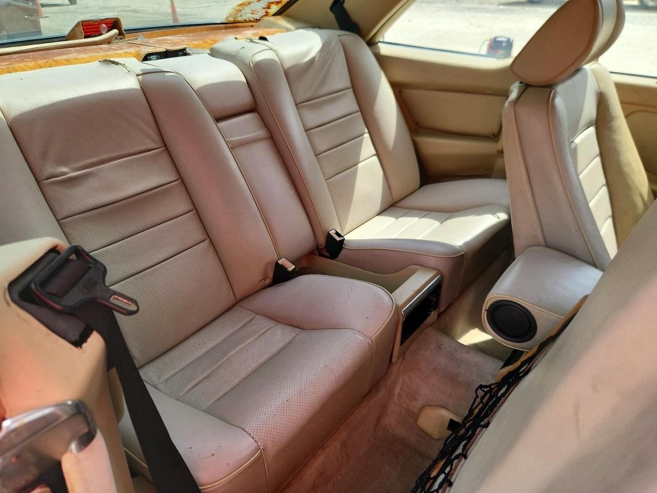 1987 Mercedes-benz 560 Sec Blue vin: WDBCA45D4HA304613