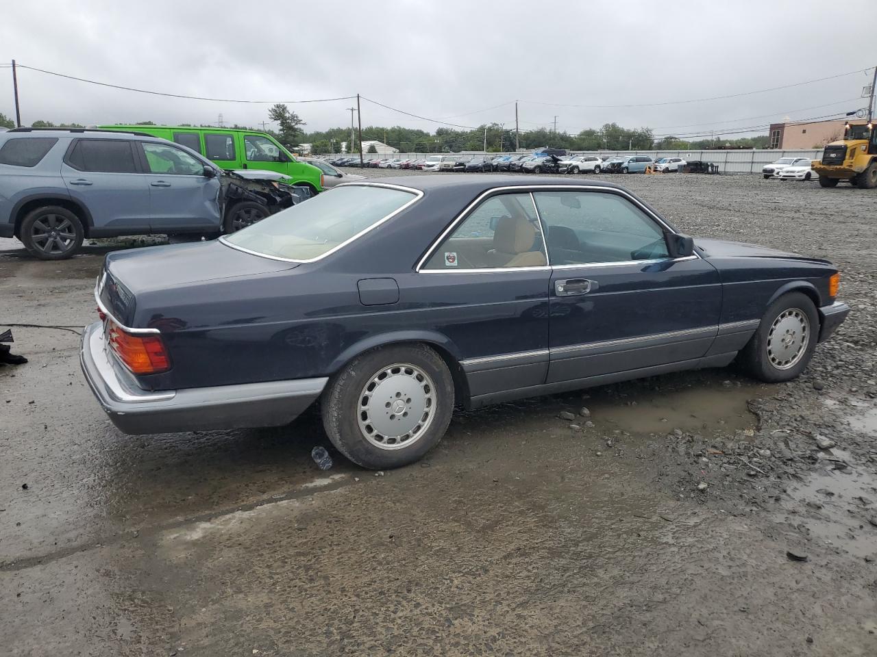 1988 Mercedes-benz 560 Sec Black vin: WDBCA45D7JA367033