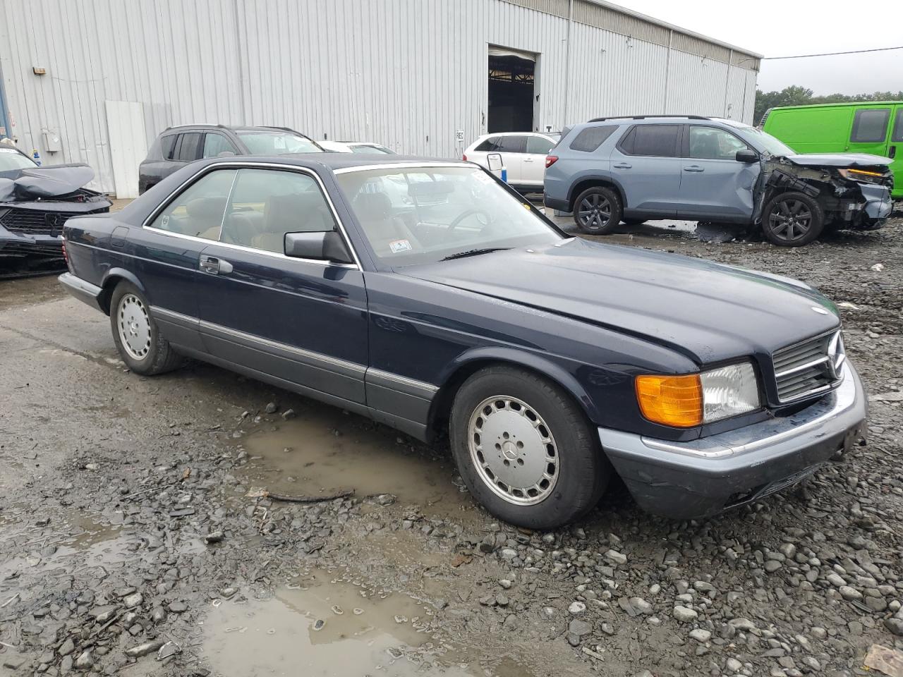 1988 Mercedes-benz 560 Sec Black vin: WDBCA45D7JA367033