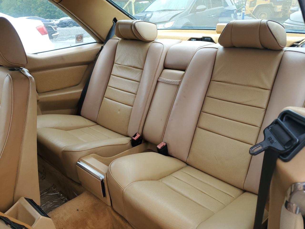 1988 Mercedes-benz 560 Sec Black vin: WDBCA45D7JA367033