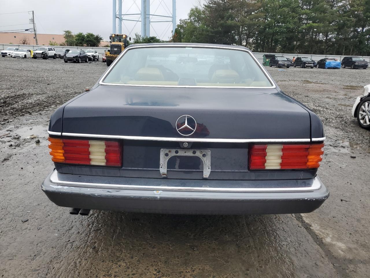 1988 Mercedes-benz 560 Sec Black vin: WDBCA45D7JA367033