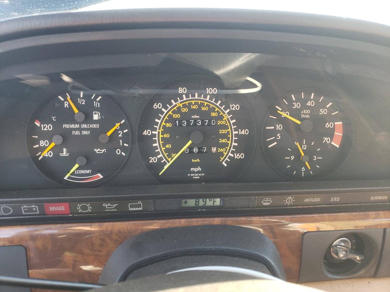 1987 Mercedes-benz 560 Sec White vin: WDBCA45D8HA348968
