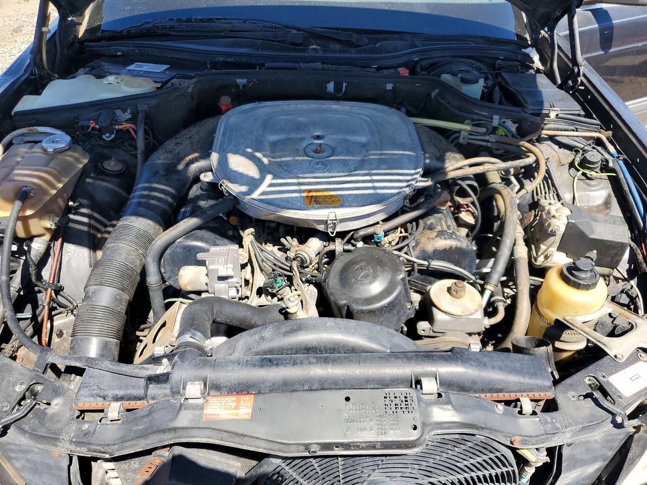 1986 Mercedes-benz 560 Sec Charcoal vin: WDBCA45DXGA224425