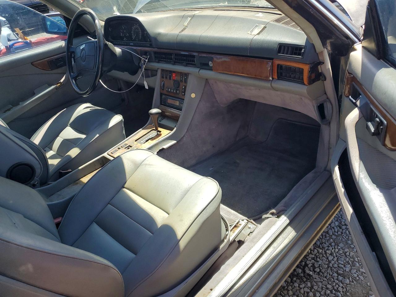 1986 Mercedes-benz 560 Sec Charcoal vin: WDBCA45DXGA224425