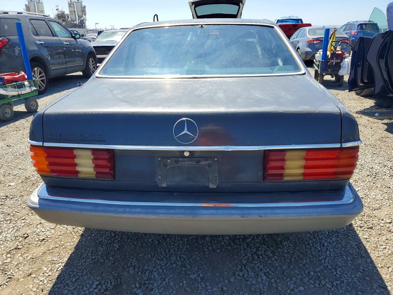 1986 Mercedes-benz 560 Sec Charcoal vin: WDBCA45DXGA224425