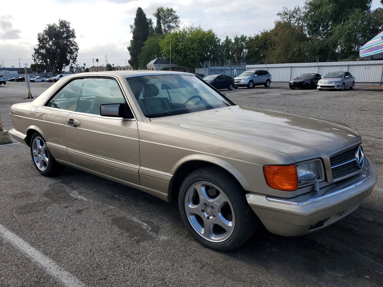 1991 Mercedes-benz 560 Sec Gold vin: WDBCA45E0MA594478