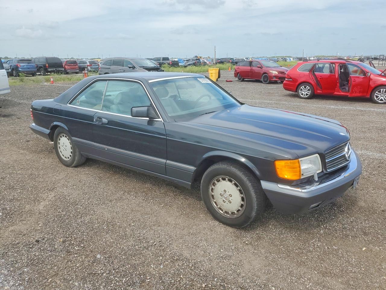 1991 Mercedes-benz 560 Sec Черный vin: WDBCA45E3MA592496
