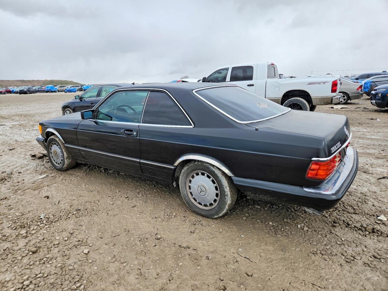 1989 Mercedes-benz 560 Sec Черный vin: WDBCA45EXKA486625