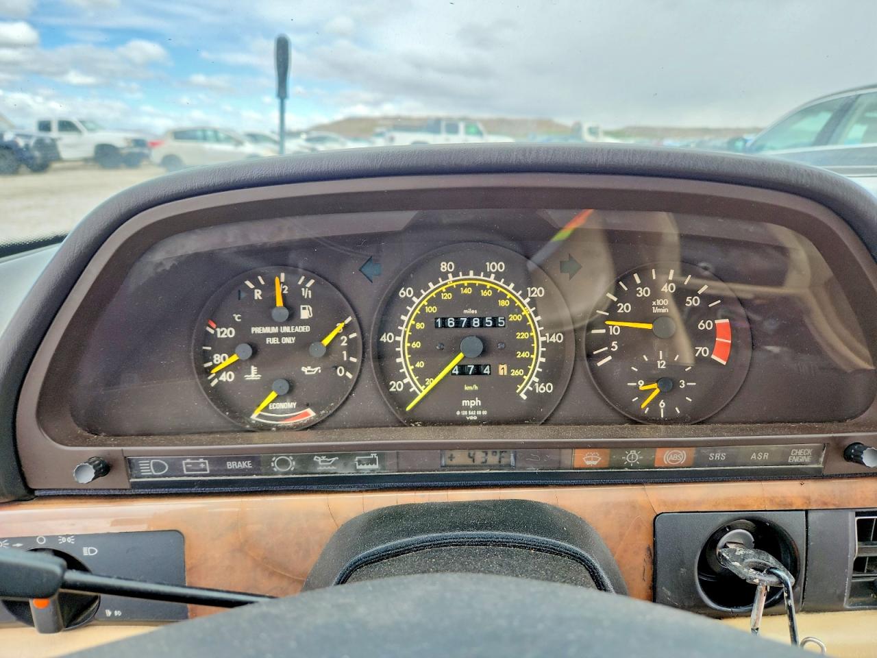 1989 Mercedes-benz 560 Sec Черный vin: WDBCA45EXKA486625