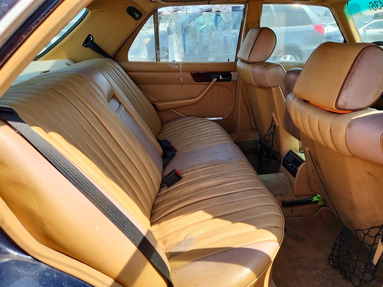 1984 Mercedes-benz 300 Sd Blue vin: WDBCB20A2EA059014
