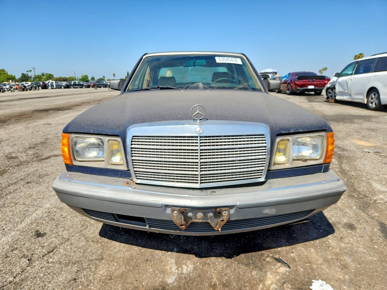 1984 Mercedes-benz 300 Sd Blue vin: WDBCB20A2EA059014