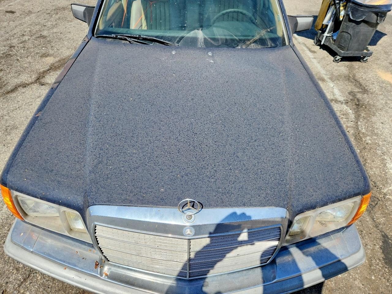 1984 Mercedes-benz 300 Sd Blue vin: WDBCB20A2EA059014