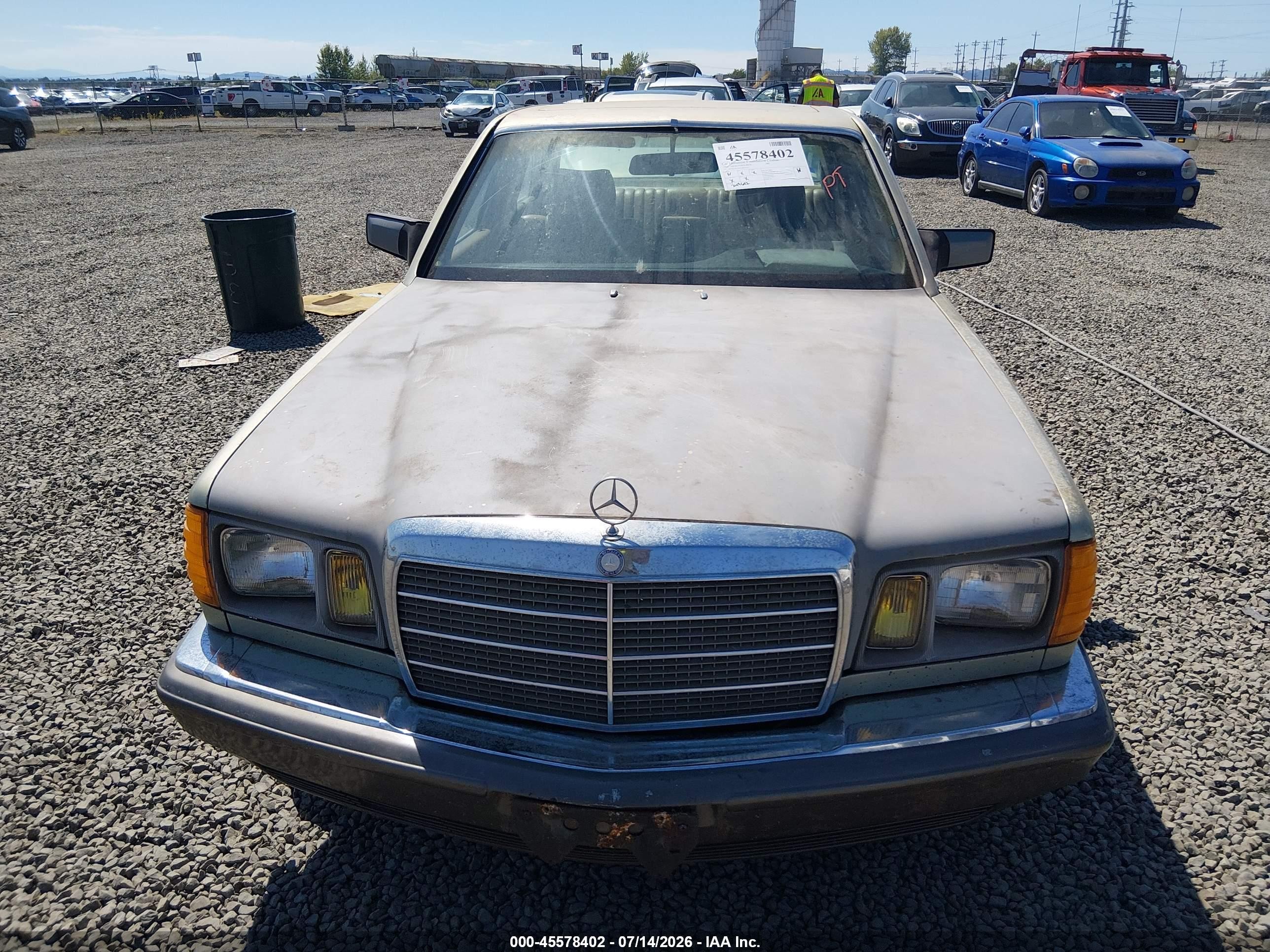 1982 Mercedes-benz 300 Sd Tan vin: WDBCB20A4CB016351