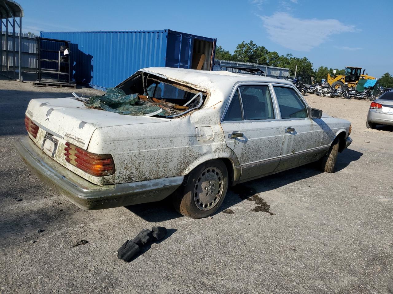 1981 Mercedes-benz 300 Sd White vin: WDBCB20A5BB011416