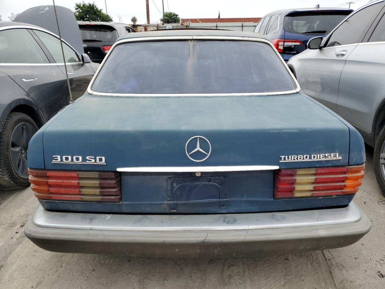1983 Mercedes-benz 300 Sd Синий vin: WDBCB20AXDB032703