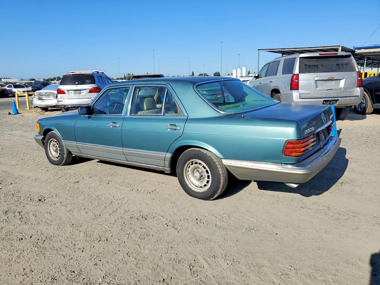1984 Mercedes-benz 300 Sd Teal vin: WDBCB20AXEA043188