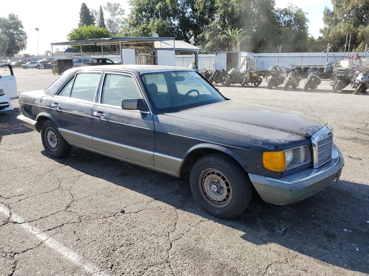 1984 Mercedes-benz 300 Sd   Blue vin: WDBCB20AXEA051288